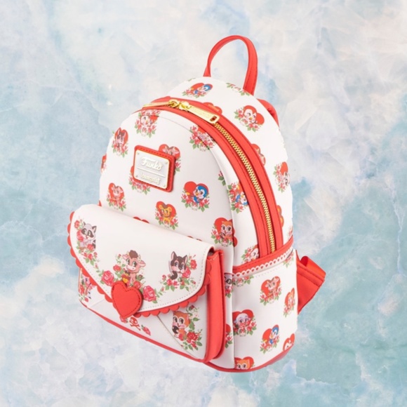 Loungefly Funko Villainous Valentines‎ Mini Backpack and Wallet main image 6